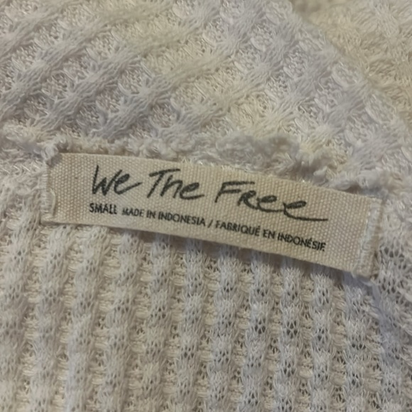 FP Oversized Waffle Sweatshirt OSFM - Picture 5 of 5